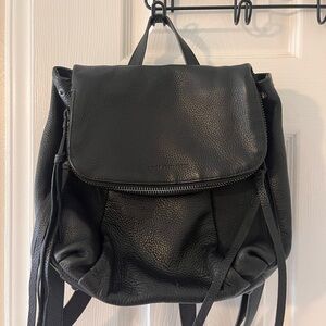 Aimee Kestenberg Black Leather Backpack